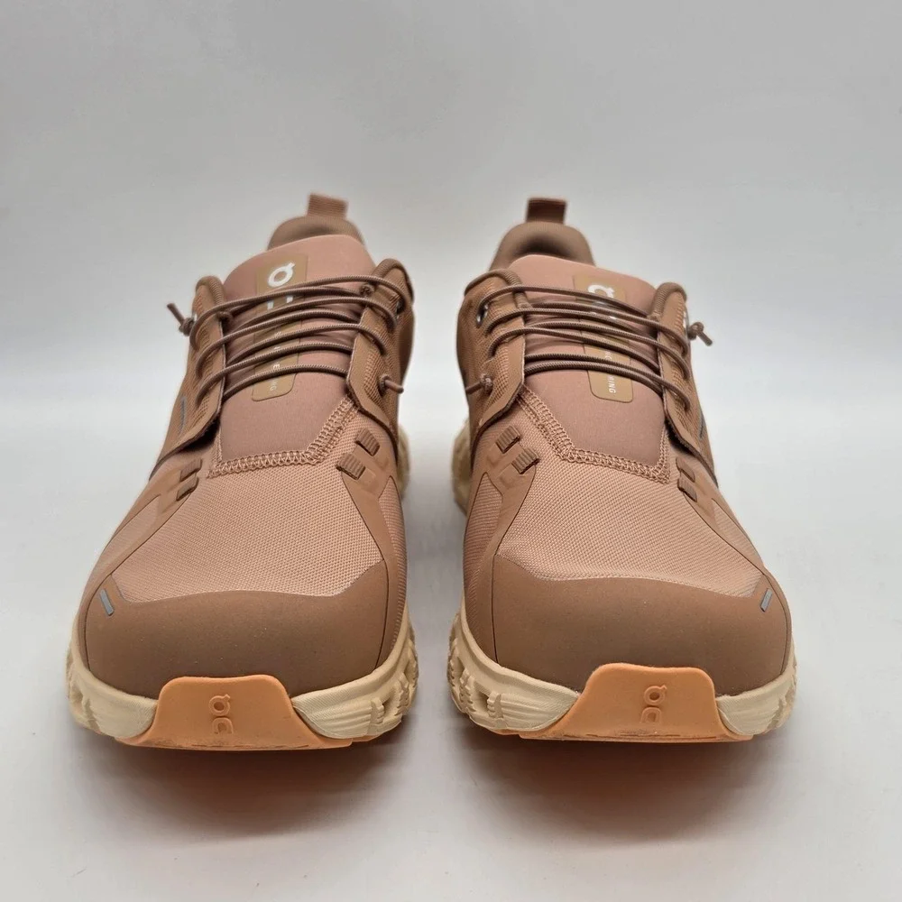 On Running Cloud Shoes Womens Size 11 Sandstone Waterproof CloudTec Running